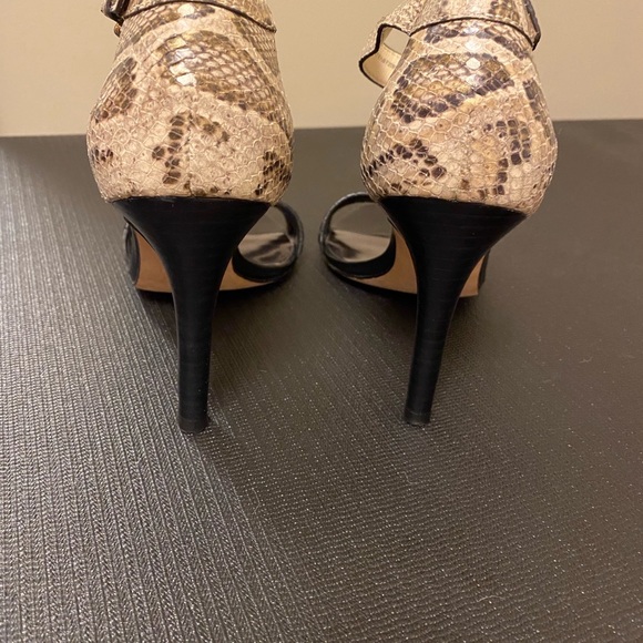 Coach heel open toe heels - Picture 3 of 6